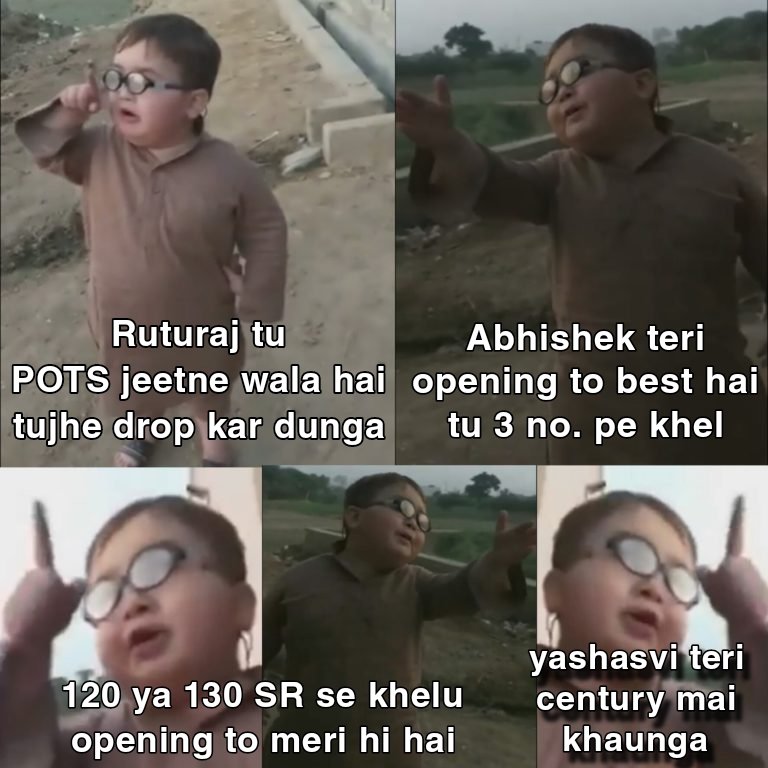 Chutiya Shubam Gill be like :