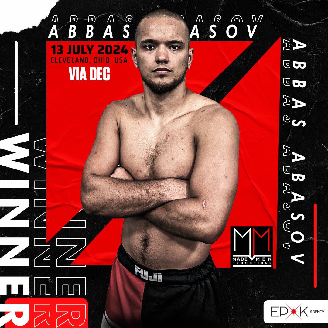EPOKagency's tweet photo. 𝐋𝐈𝐕𝐄 𝐌𝐌𝐀 𝐀𝐓 𝐍𝐄𝐎 𝟑

Abbas Abasov

#MadeMenPromotions #TeamAbasov #EPOK https://t.co/sGslSAwh7d