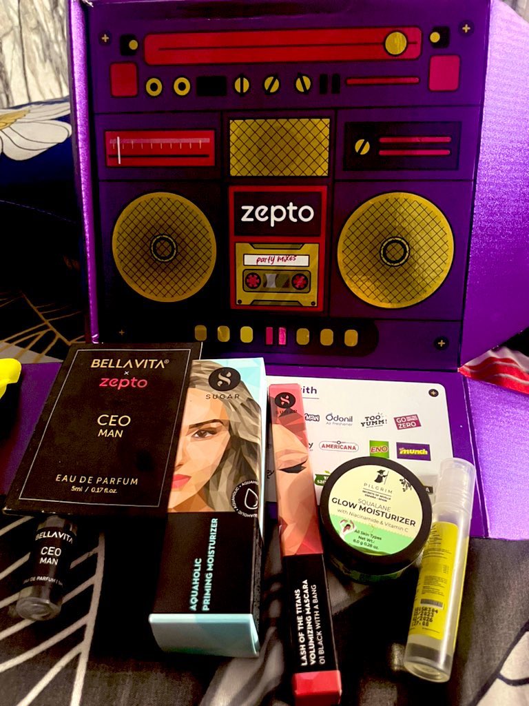 Devanshee99's tweet image. Thank you for the gift @ZeptoNow . Loved it. Happy third birthday! 🎈

#zeptonow #zepto #zeptoturnsthree #happybirthdayzepto