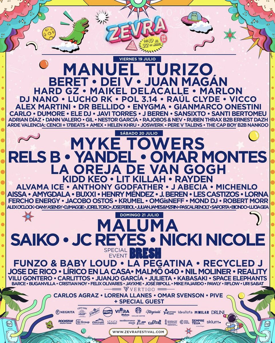 mahc97's tweet photo. Vendo entrada para el Zevra Festival, del 19 al 22 de julio en Cullera, Valencia. Suplemento de acampada incluido. https://t.co/jh80hzjBUe