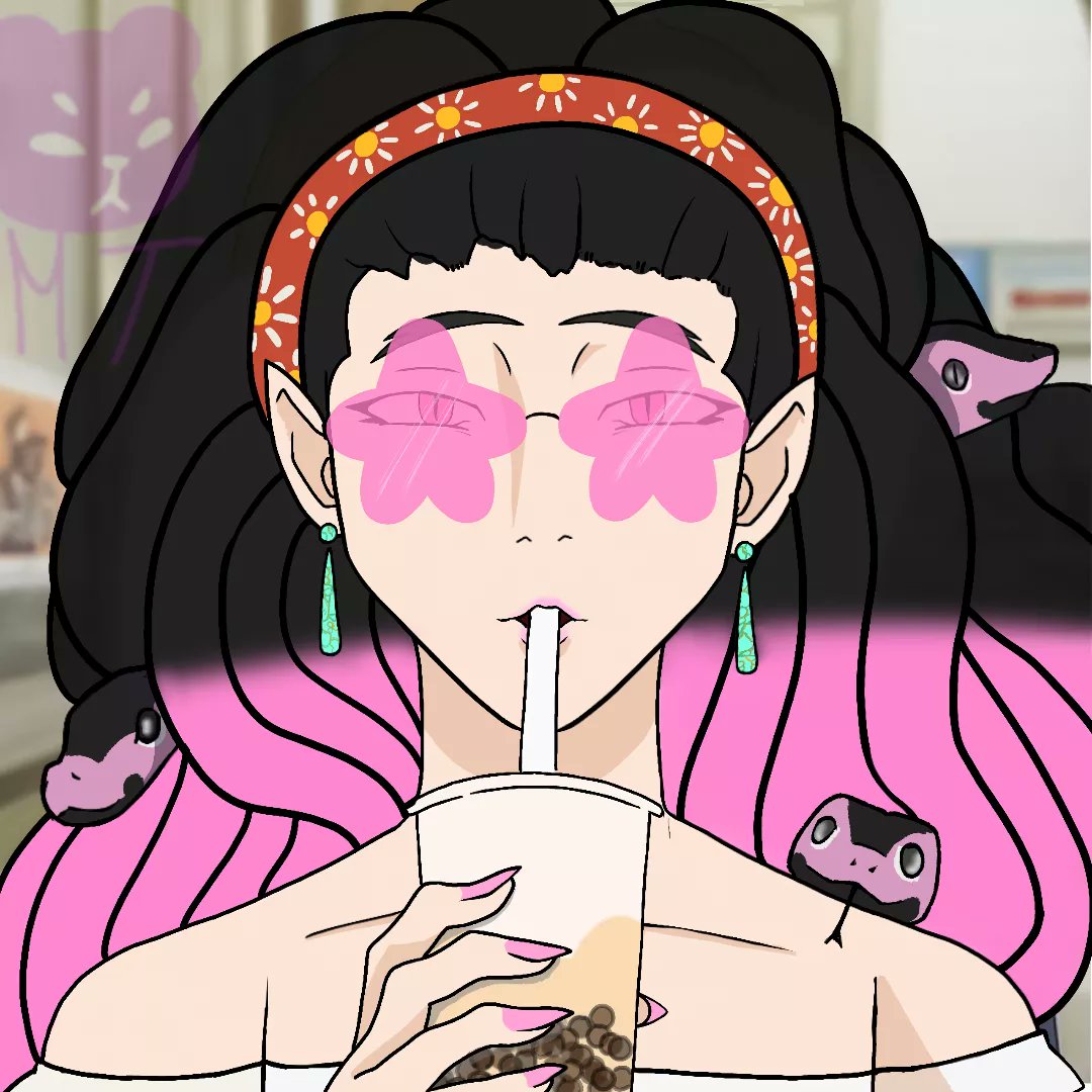 missteddydraws's tweet photo. #JJK Oc: Calypso.

Curse: Dream Manipulation. She induces the enemy to sleep using her kizeru which would emit a pinkish cloud that whoever touches, they sleep

Loves: Fashion, Old movies.

#Oc #jjkoc #JJKoc #fanart #ocart #oc #originalcharacter #digitalart #ibispaint  #JJK #jjk https://t.co/0n741G7d5S