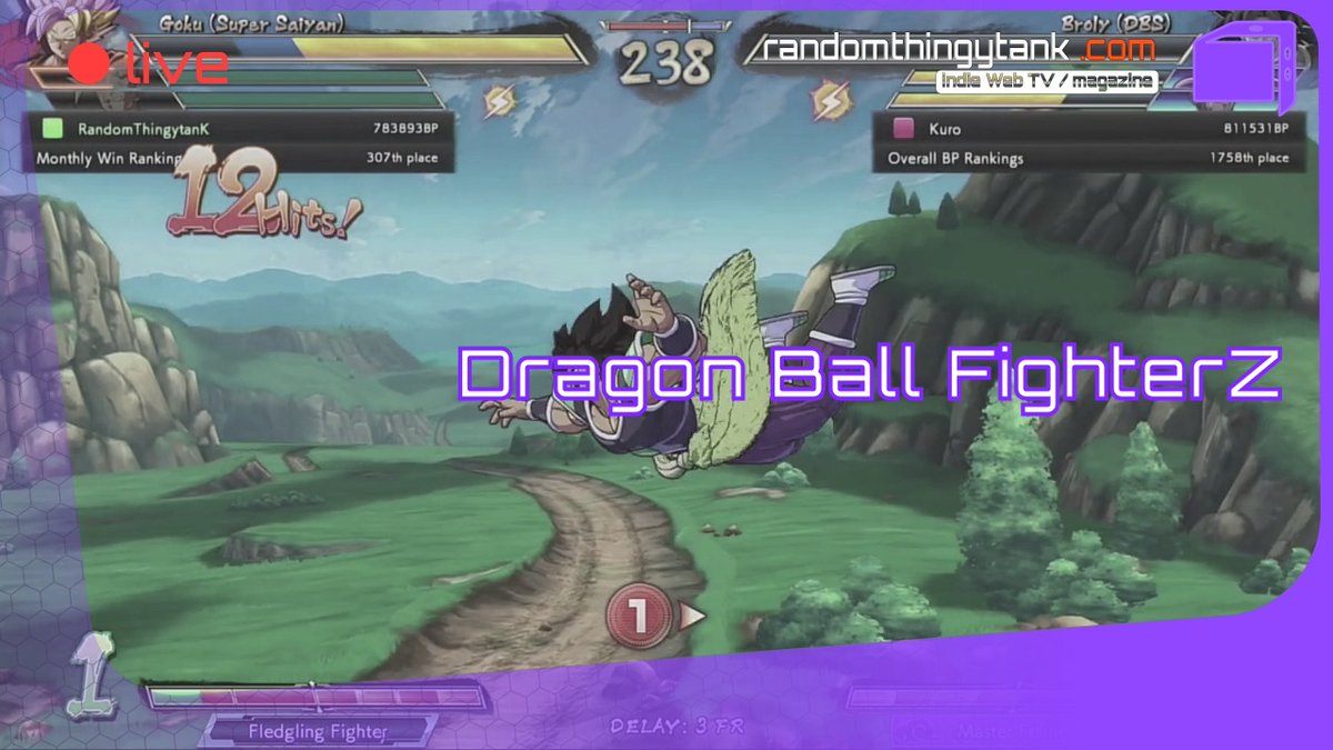 RdmThingytanK's tweet image. 🟣 LIVE
📡  Unleash extraordinary power, as epic battles unfold in Dragon Ball FighterZ.
🥊?💥⚡👊
Roll on over to randomthingytank.com for a dice-licious journey!

 #IntenseBattles #EpicShowdowns #HeatOfTheArena #UnleashYourPower #HighSt #streaming #indie #indiestreamer…