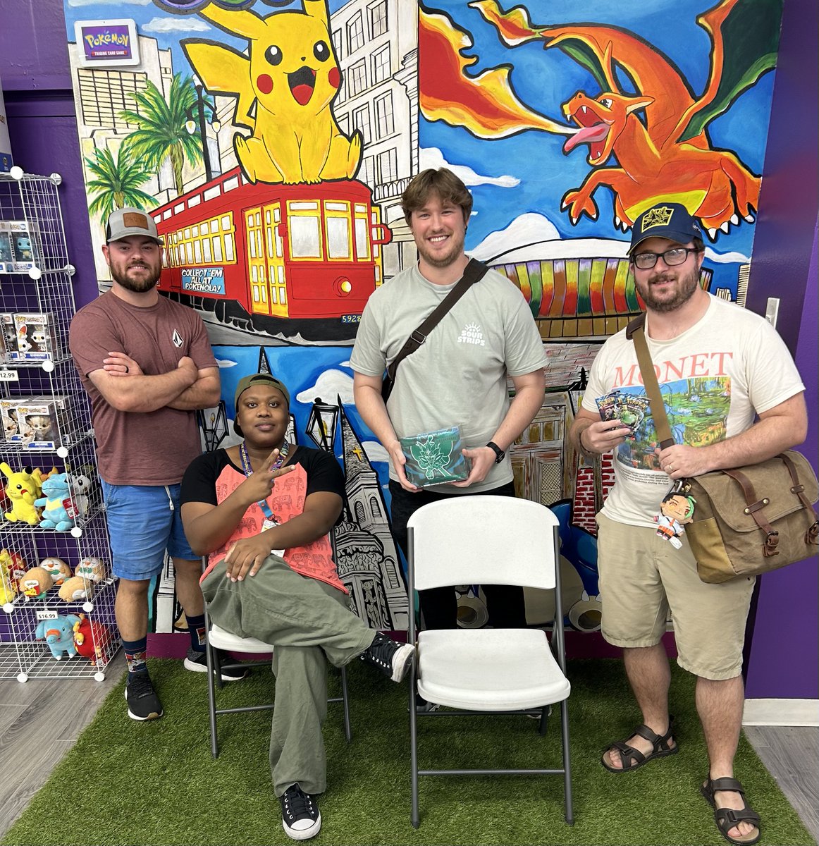 Poke_NOLA's tweet photo. Congrats to our Pokemon tournament winners from last nights battle! 

Check out https://t.co/lZiV7L84rw to pre register for our next event! https://t.co/kVVietz01K