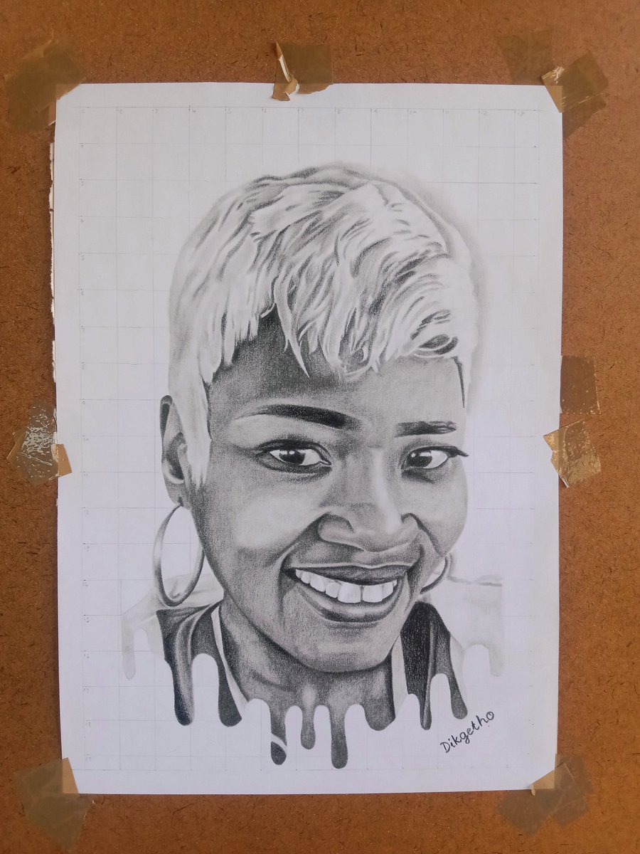 SDikgetho's tweet photo. Pencil drawing of Lerato Manaka founder of @ModiehiMongale ☺️❤️

7B pencil ✏️
29.5 cm x 21cm fabriano paper

For infor inbox, call or WhatsApp Dikgetho 083 542 5656 https://t.co/L2Z7k6x0j3