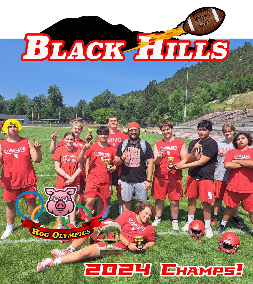 Chris Koletzky (@coachkscooper) on Twitter photo Congrats to <a href="/RC_CentralFB/">Rapid City Central Football</a> on winning the Black Hills 2024 HOG Olympics!! Good Luck this Year! Congrats to <a href="/RC_CentralFB/">Rapid City Central Football</a> on winning the Black Hills 2024 HOG Olympics!! Good Luck this Year!