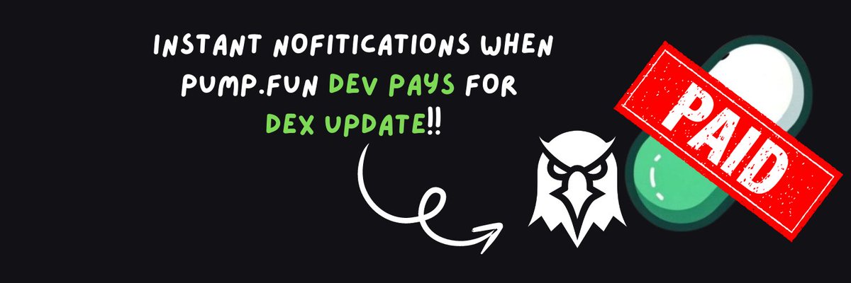 Dex Paid Pump tweet media