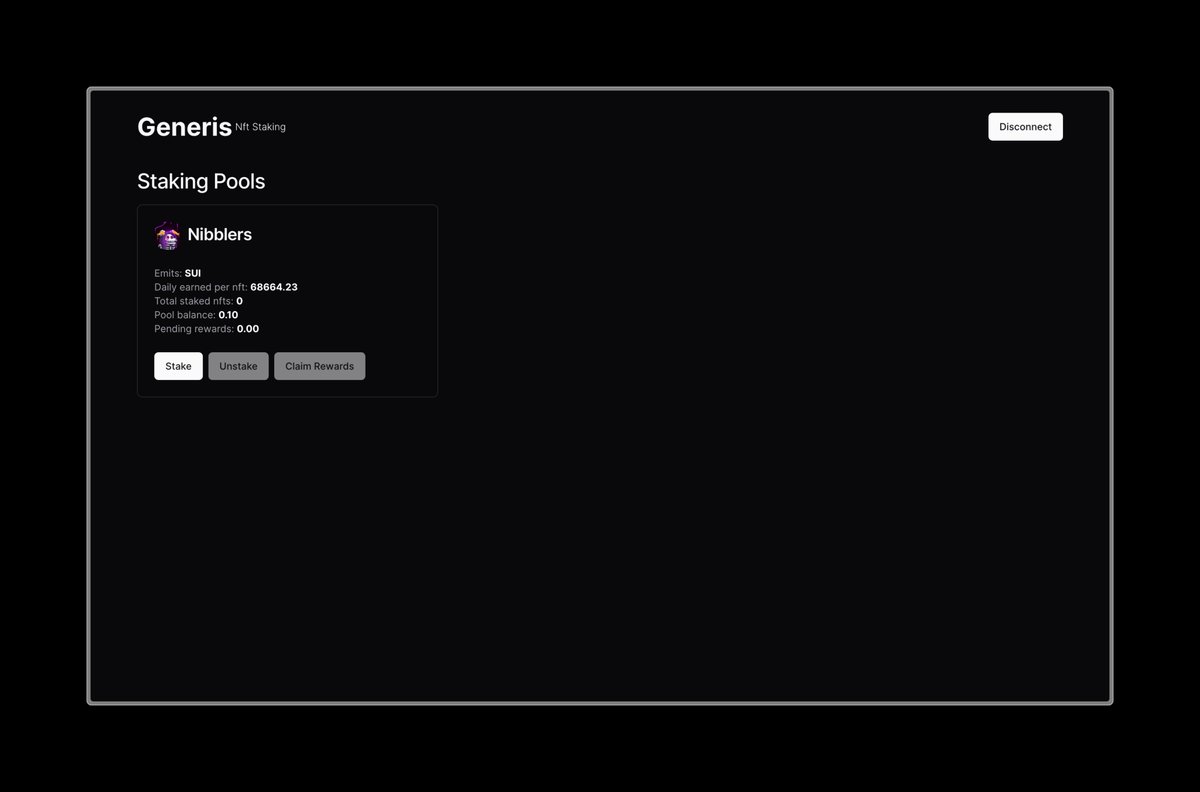 G4b_9's tweet photo. In today's Space:
-@Degen_Rabbits NFTs innovation on @SuiNetwork 
Tiers and Metadata upgrade. 
-New staking mechanism for ALL $SUI collections
-Quick insight on Dao governance

See you in 1H 🌊

#WeCook #GENERIS
https://t.co/F3ktTDcIBi https://t.co/84DBWl4SHV