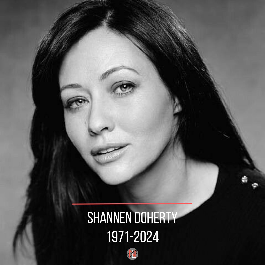 LifeisNerd1's tweet photo. All'età di 53, dopo una lunga battaglia contro il cancro, ci lascia l'attrice #ShannenDoherty, conosciuta per il ruolo di Prue Halliwell nella celebre serie Charmed e Brenda in Beverly Hills 90210. https://t.co/xbVPp0tca4