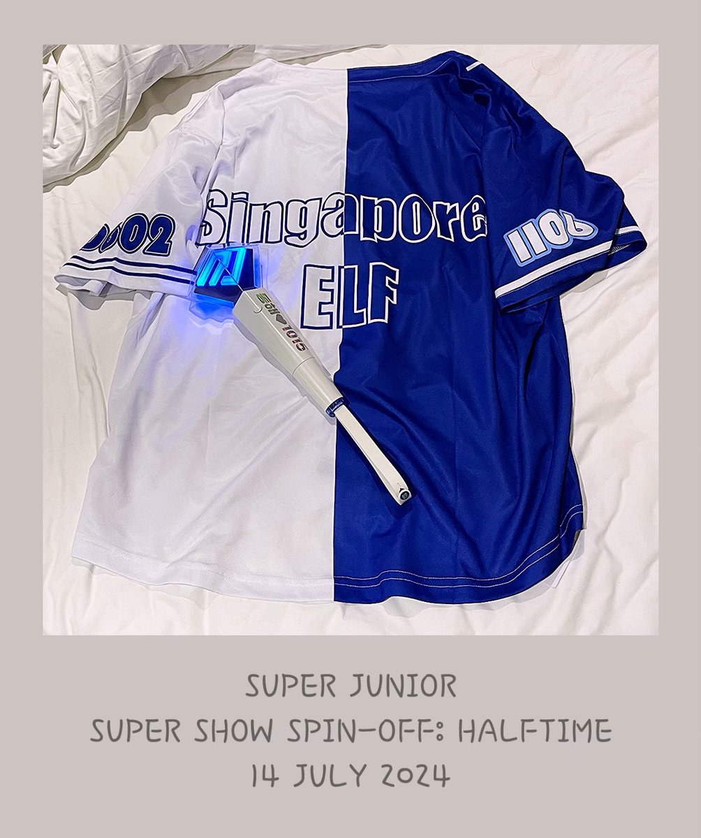 leelauraa13's tweet photo. #SpinOff_Halftime_in_Singapore 

I’m so grateful to hv a chance to attend this year concert 🥹 but still not enough for me 😭
Any sg elf or wherever u guys from and wanna go for Jakarta stop?? Pls let me know!!
Would be happy to go tgt 💙💙💙 https://t.co/HDnidFQcUc