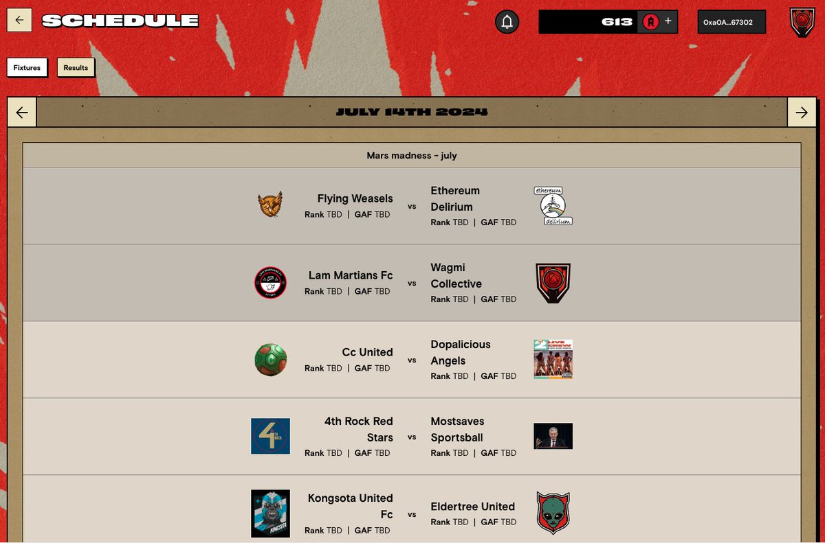 Jan (@janxnft) on Twitter photo Long time no see. Do you guys remember <a href="/MartianPLeague/">Martian Premier League</a>?
It's still super fun. It's so sad that there is no company behind it anymore.
For me, this project has the best assets and possibilities to succeed when in the right hands.
Football manager + dope art + recognizable PFPs Long time no see. Do you guys remember <a href="/MartianPLeague/">Martian Premier League</a>?
It's still super fun. It's so sad that there is no company behind it anymore.
For me, this project has the best assets and possibilities to succeed when in the right hands.
Football manager + dope art + recognizable PFPs