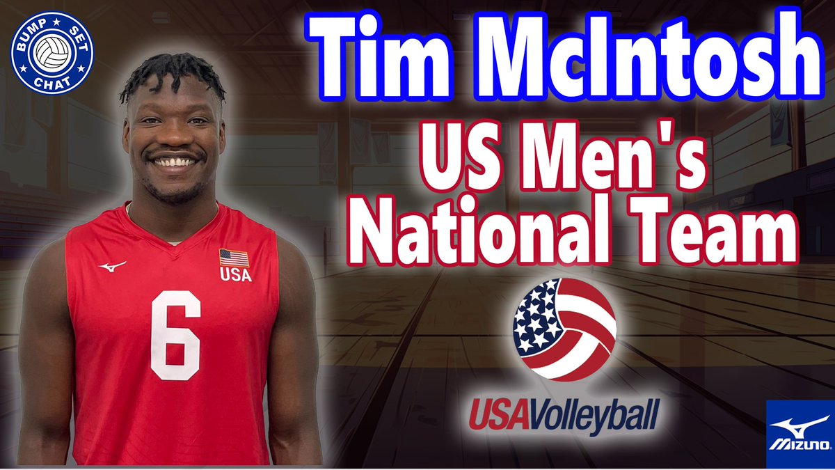 Bump_Set_Chat's tweet photo. Meet the newest Bump Set Chat guest @TimothyMac44  with the US Mens Team. 
Tim is currently in the DR competing  in the @NorcecaInfo  
Tim shared his journey from playing club  up to @SHUBigRed  to play &amp; some coaching at @northeastvbc. Then  pro before joining Team USA https://t.co/5Egr6Xme3K