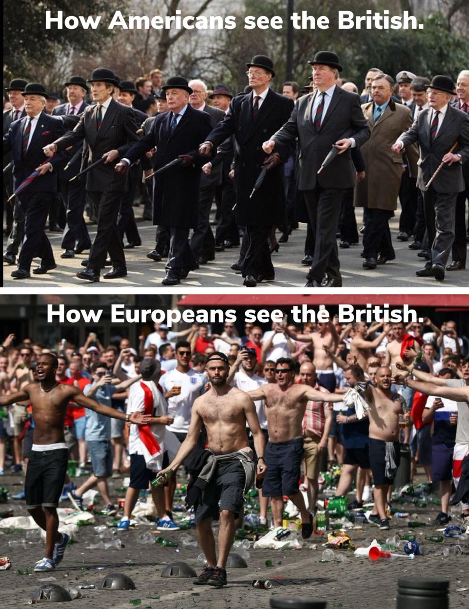 English people yet again proving this meme right today