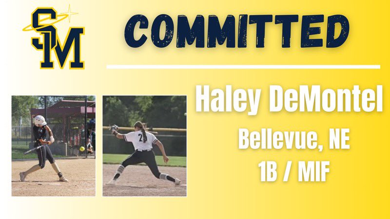 USM Softball (@usmsoftball) on Twitter photo WELCOME HOME!!!! We’re so excited to have Haley join our family in fall 2025
💙💛🙌🏼🤩
<a href="/Haley_deMontel/">Haley deMontel</a> <a href="/NEGoldDeMontel/">Nebraska Gold 16U</a> WELCOME HOME!!!! We’re so excited to have Haley join our family in fall 2025
💙💛🙌🏼🤩
<a href="/Haley_deMontel/">Haley deMontel</a> <a href="/NEGoldDeMontel/">Nebraska Gold 16U</a>