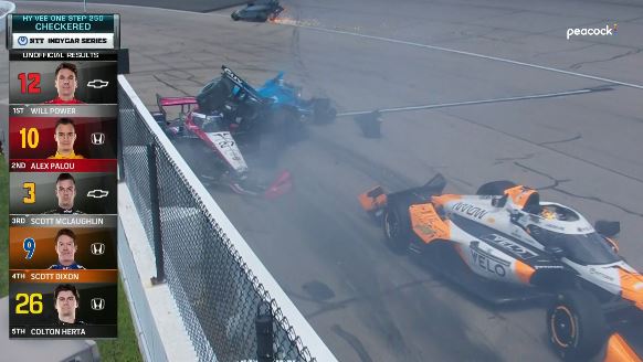 indy44's tweet photo. Aeroscreen 🙏 #IndyCar https://t.co/XLOgenuDVC