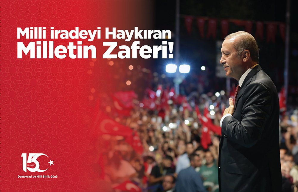 Milli İradeyi Haykıran Milletin Zaferi 🇹🇷

15 Temmuz gecesi Ağrı'da ve tüm Türkiye'de milletimiz, tankların ve silahların karşısında tek yürek oldu.

Bu zafer, demokrasi ve bağımsızlık aşkımızın simgesidir.

Cennet vatanımız için canlarını feda eden tüm Şehitlerimizi rahmetle,