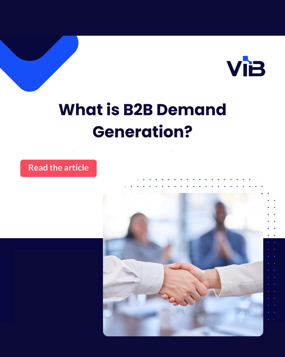 VIBriefing's tweet photo. How many of us B2B marketers are tired of campaigns failing to reach the right audience in tech? 🙋‍♀️ You’re not alone.

We’ll unpack what B2B demand generation is, its process, and how it’s different from lead generation.

Read more here: https://t.co/L2RXeVcZP5

#b2b #marketing https://t.co/UAcynAidg0
