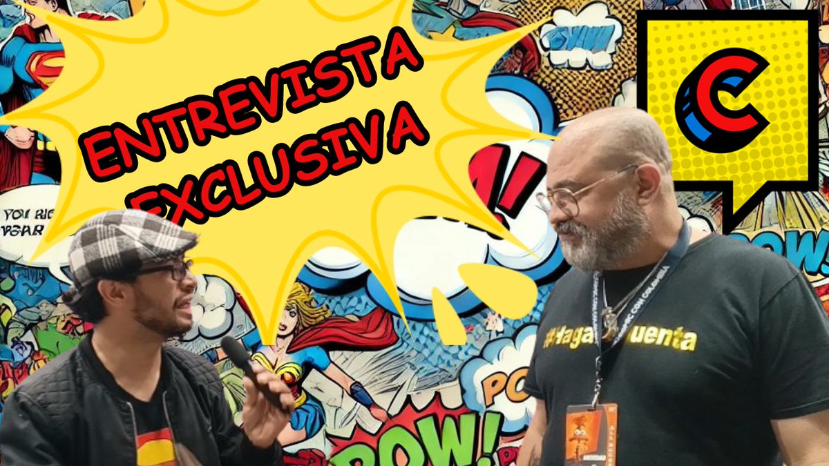 docudato's tweet photo. https://t.co/wIWuO7zUkI
🎥✨ ¡No te pierdas nuestra entrevista exclusiva con César Leguizamón, el director académico de Comic Con Colombia! Descubre los secretos y la magia detrás de uno de los eventos geek más grandes del país. 🔍����
👉  https://t.co/wIWuO7zUkI https://t.co/khjZKEKUAl