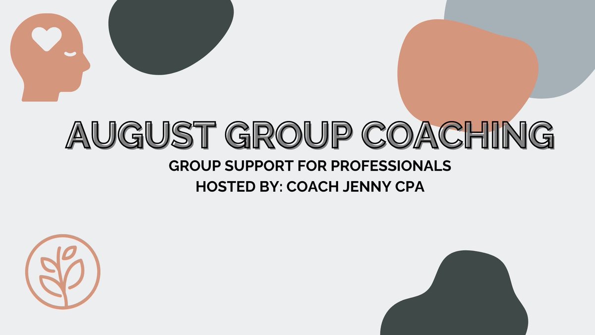 coachjennycpa's tweet photo. It’s official, I’m launching a mental health support group for professionals and looking for willing participants.  It will be virtual on a cool platform called @gather_town.  DM if interested. https://t.co/ZJrfiFJhqS