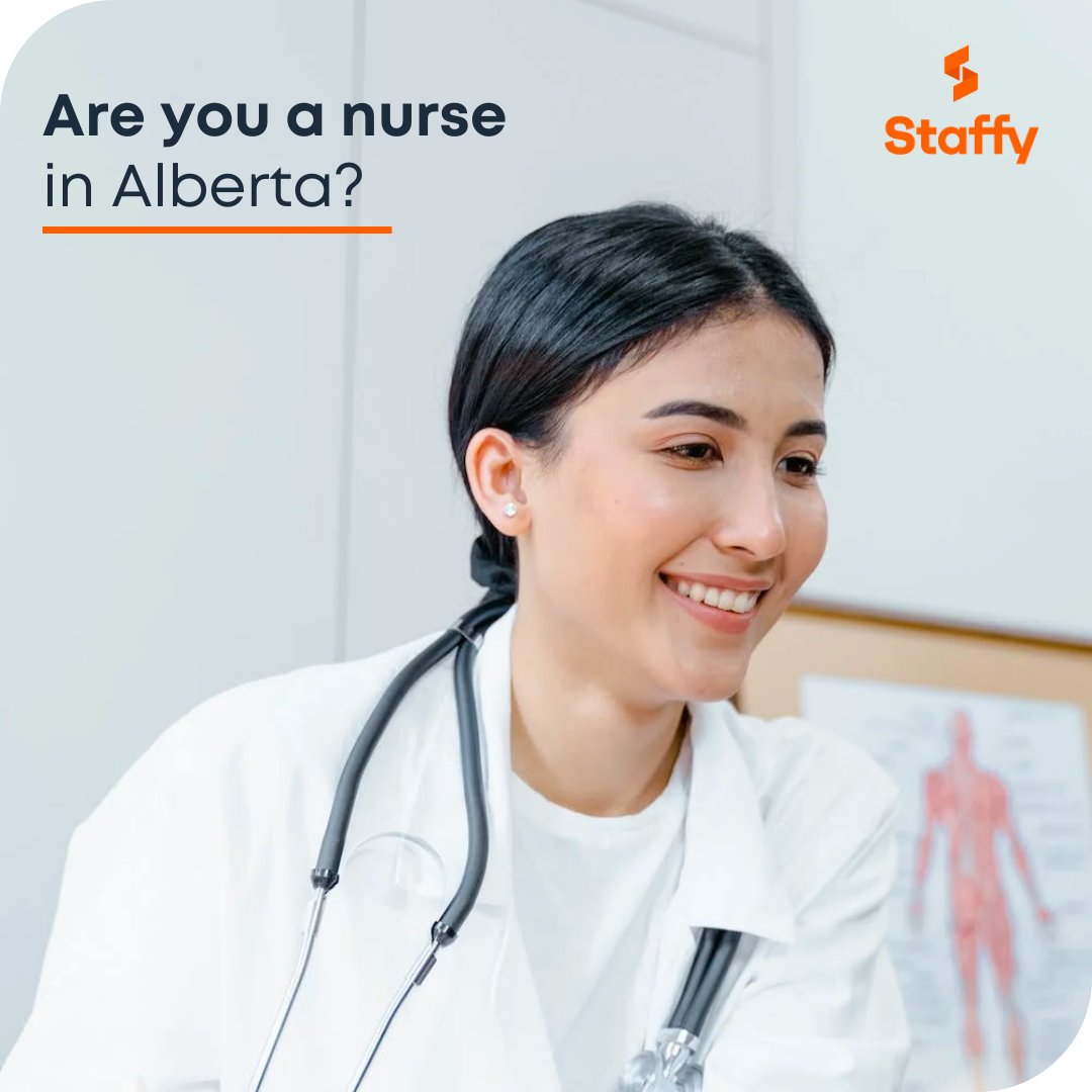 On the hunt for shifts in Alberta? Staffy has got you covered! 💪💼

Download the Staffy App today to view all of our available shifts!
Google Play Store: hubs.li/Q02CtDz-0
Apple Appstore: hubs.li/Q02CtqP20

#Staffy #Healthcare #Nurse #RN #RPN #LPN #PSW #App