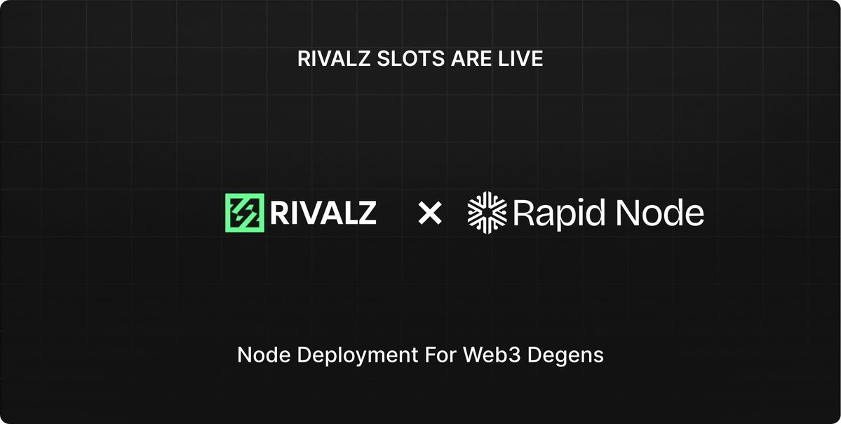 🚀 Rivalz Incentivized Node + Giveaway 🚀 

<a href="/Rivalz_AI/">Rivalz Network</a> is running an incentivized testnet to build the first AI Intel Layer, powered by a DePIN-based RollApp on dymension using celestia.

You can now run an Rivalz rClient to earn points, starting at just $24.99/month🚀

To