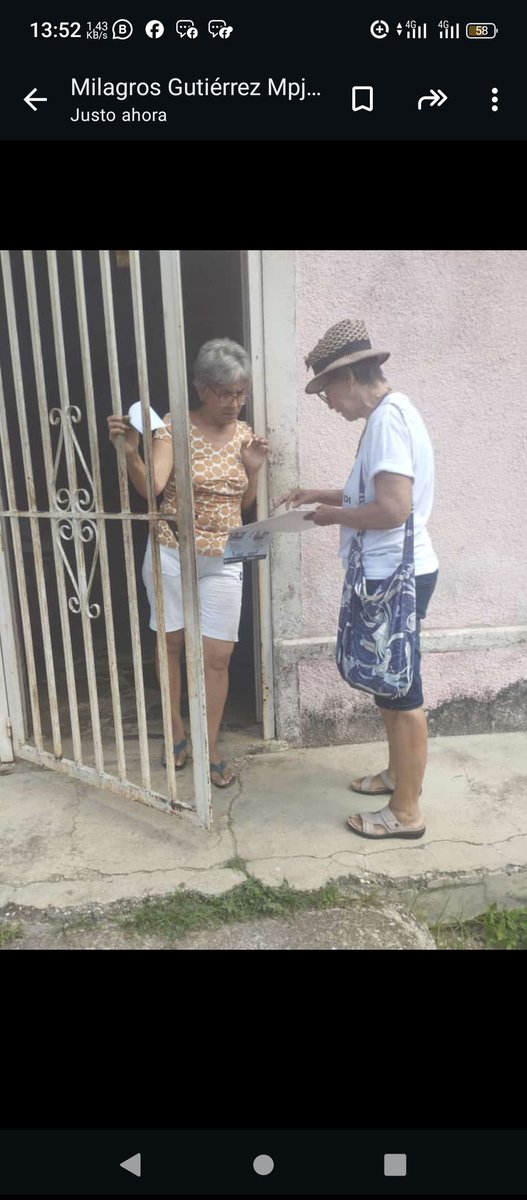 fernandarms13's tweet photo. La Sec. Familiar del Municipio Arismendi enseñando a votar a los habitantes del Sector de Salamanca @ActivismoPJ @MBMartinezR @MariaCorinaYA @josenicasionm_ @jonyrahal @PJFamiliarNac https://t.co/qJnQOGTne1