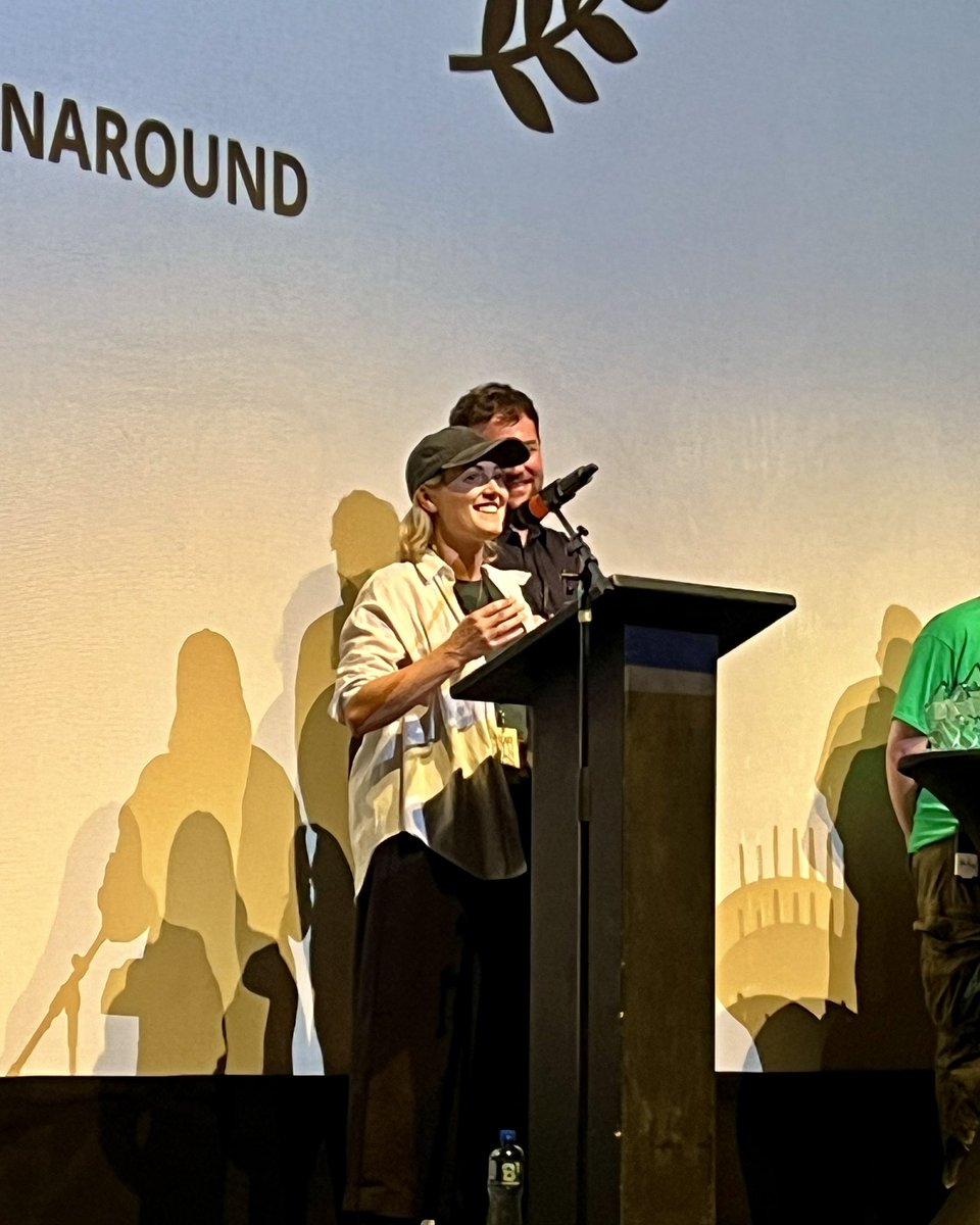 Galway Film Fleadh (@galwayfilm) on Twitter photo The Tiernan McBride Award for Best Short Drama goes to
TURNAROUND
Director/Writer: Aisling Byrne
Producer: Killian Coyle
#FilmFleadh The Tiernan McBride Award for Best Short Drama goes to
TURNAROUND
Director/Writer: Aisling Byrne
Producer: Killian Coyle
#FilmFleadh