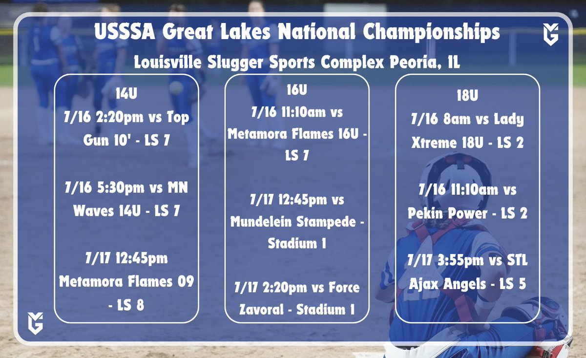 VSA is headed to Peoria, IL! Pool play games are below ⬇️ #goguards