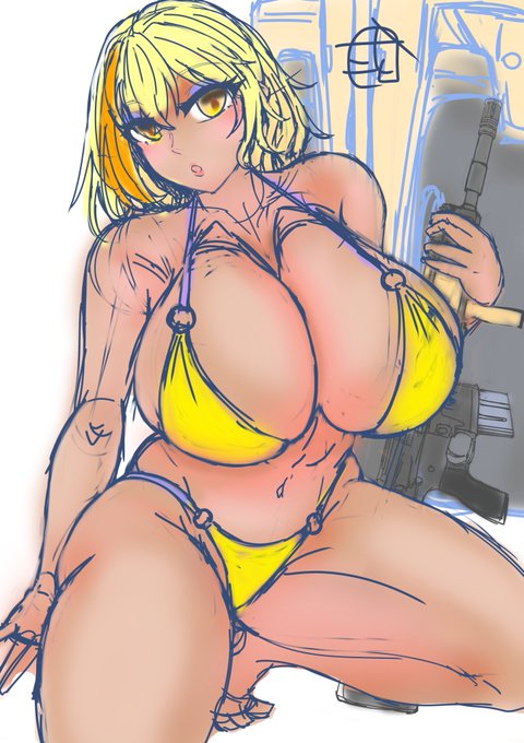 ウチの子金ビキニ 