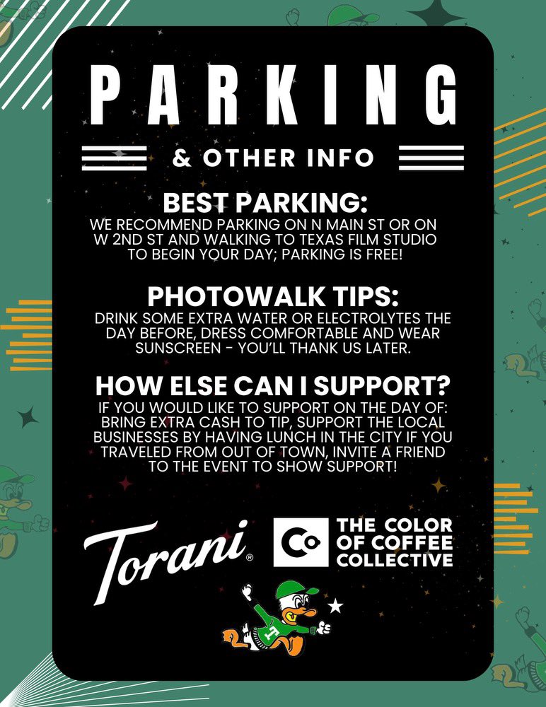 Colorofcoffeeco's tweet photo. Taylor, Texas! We’ll see you next Saturday for Coffee, Cameras &amp; Community! Followed by a very special Coffee For All at Good Strangers 📸☕️ https://t.co/gChiMqRXkq