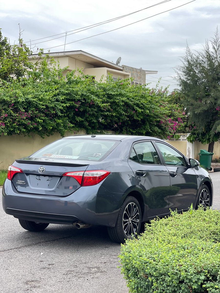 EliteDriveAutos's tweet photo. 2015 Toyota Corolla S
¢195k 
Full option 
Push Start 
Sunroof 
All sensors working 
Recently cleared 

#EliteDriveAutos #Ghana #LegitDealership #TwitterCommunity #GrowTogether https://t.co/aeKvUutKq7