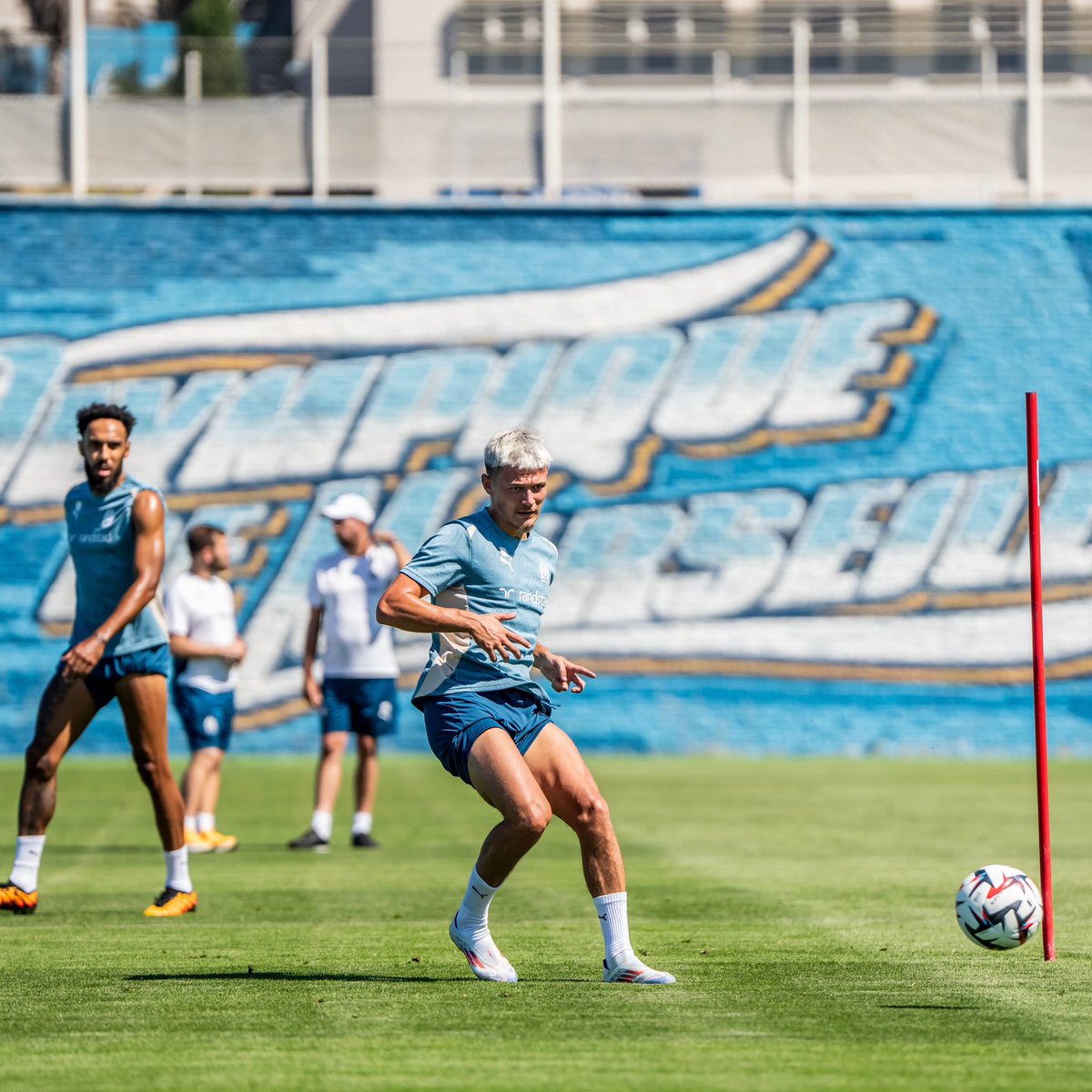 MerlinQuentin29's tweet photo. Première semaine &amp; premiers réglages ⚙️
@OM_Officiel 🩵 https://t.co/MlBRY9ewit