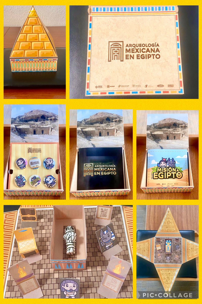 Domingo lúdico. Fantástico material didáctico hecho x estudiantes poblanos sobre los trabajos de la misión mexicana <a href="/EnEgipto/">Misión Arqueológica Mexicana en Egipto</a> Bravo x el <a href="/INAHPUEBLA/">INAH-PUEBLA</a> y aliados!
Ludic Sunday. Fantastic material for kids regarding to the Mexican archeology in 🇪🇬. Congrats <a href="/enriqueglockner/">Enrique Glockner</a> &amp; friends