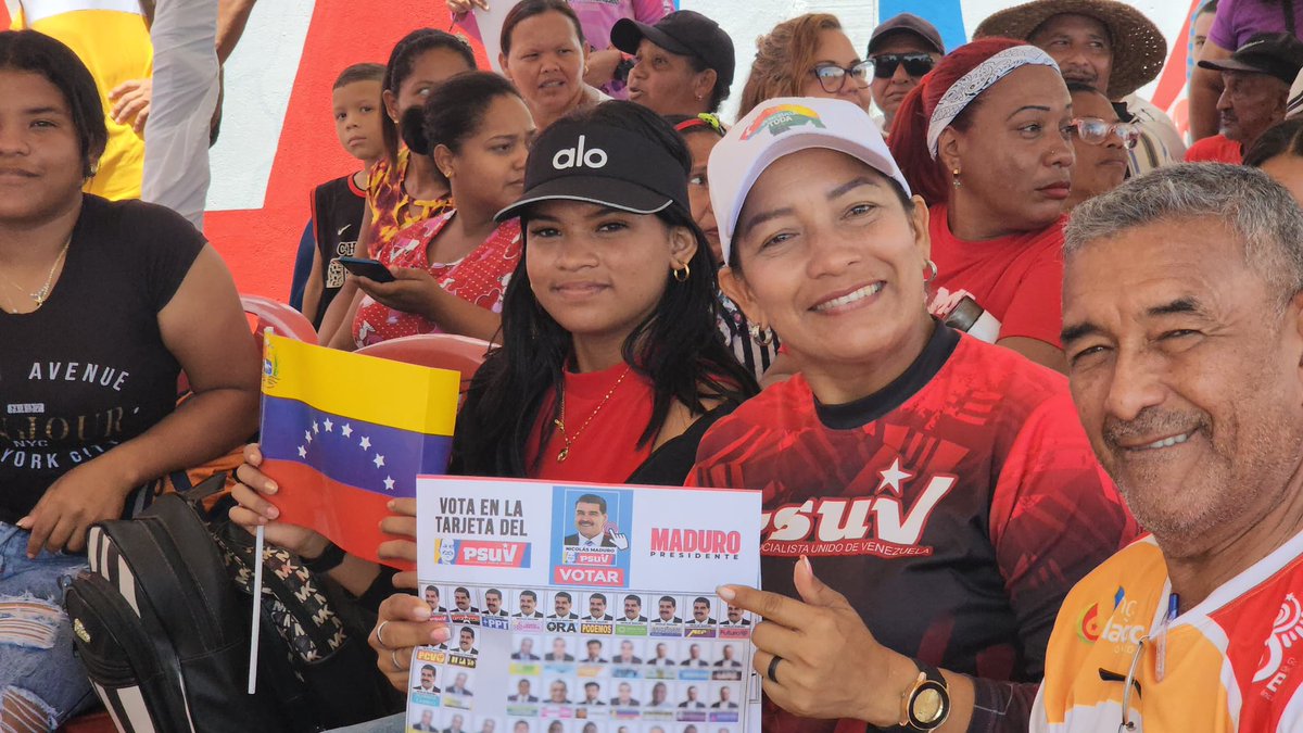 Nos encontramos en la parroquia Marhuanta en nuestro chequeo del 1x10x07 para garantizar la victoria de <a href="/NicolasMaduro/">Nicolás Maduro</a> porque el #28Jul gana la esperanza #VenezuelaUnidaAvanza <a href="/PartidoPSUV/">PSUV</a>