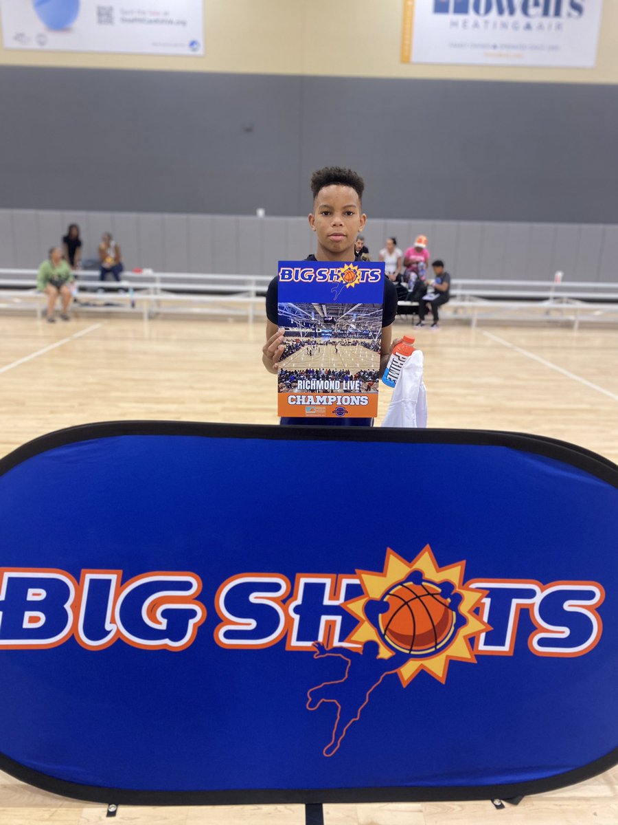 #BIGSHOTS #RichmondLive

🏆 11U Championship 🏆

Champs: Hampton Hoyas

MVP: #2 Branden Lee 

Runner-Up: KDM Elite

<a href="/BigShotsGlobal/">BIG SH🏀TS</a>