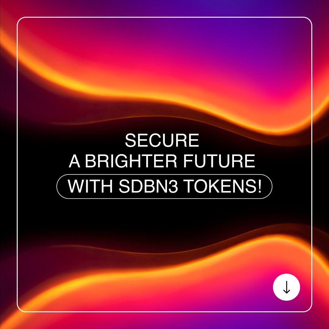 🌞☁️ Earn sustainable returns while supporting clean energy initiatives! 💰⚡ SDBN3 tokens represent your stake in our solar power plant project.
Check out our white paper on the website for more details! 🌍💚 #CleanEnergy #Sustainability #SDBN3Tokens