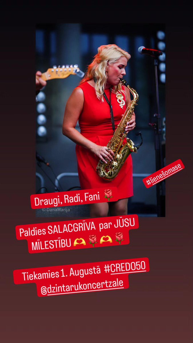lienesomase's tweet photo. Draugi, Radi, Fani 🌹🌹🌹🌹🌹🌹🌹

Paldies SALACGRĪVA  par JŪSU MĪLESTĪBU 🫶🌹🫶🌹

   Tiekamies 1. Augustā  #CREDO50  Jubilejas  

          Lielkoncertā Dzintaru koncertzāle  @koncertzale 

Biļetes:  

https://t.co/Ux0HqgVZx8 https://t.co/mnBpO6vGEu