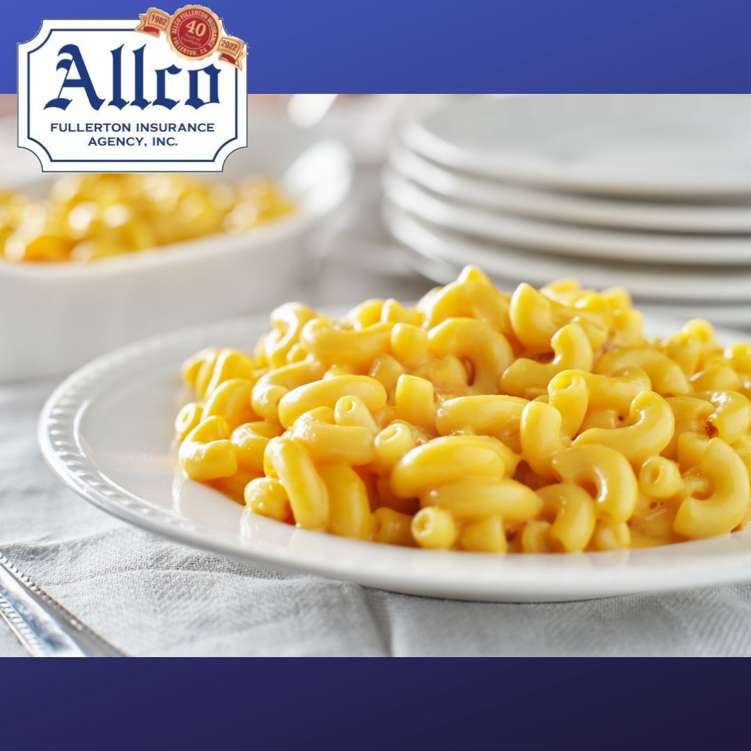 AllcoInsurance's tweet photo. Happy #NationalMacNCheeseDay! 🧀 Today, let's indulge in this classic comfort food and celebrate its deliciousness. Whether you like it creamy, baked or with a twist, let's all raise our forks and enjoy a big bowl of cheesy goodness. 

#Cheese #ComfortFood #Indulge https://t.co/w8Xnbf159l