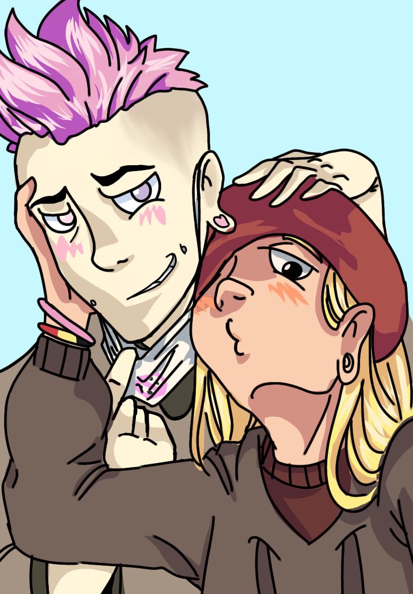 Superstarrzz's tweet photo. Dif artstyle low key idk how to shade 🤷🤷🤷#normtwt #thenewnorm #NonbinaryRising #woke https://t.co/PfpP23zFZT