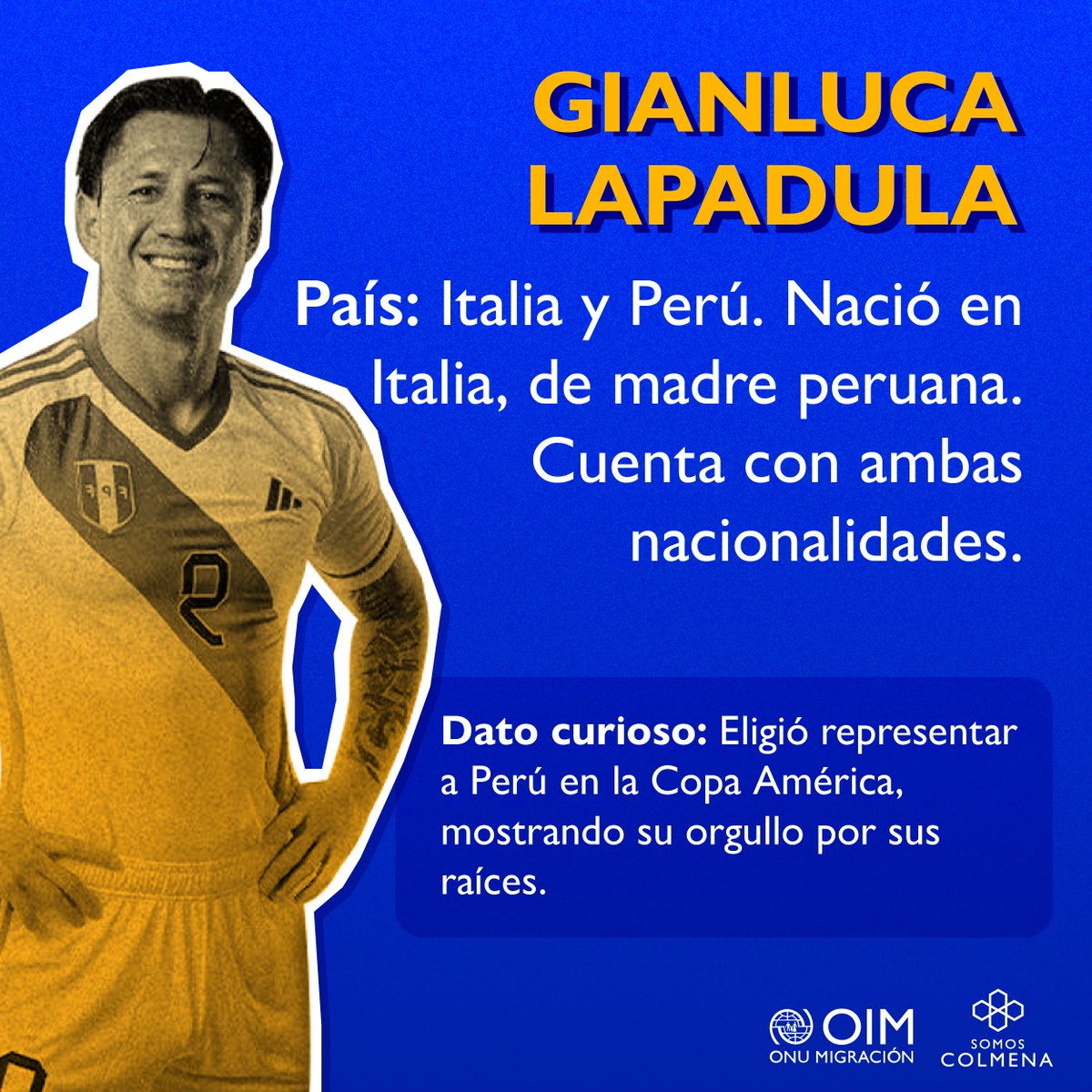 enlacolmena's tweet photo. El fútbol es un espacio de integración y diversidad donde las personas migrantes encuentran oportunidades y aportan su talento. ¡Celebremos juntos la riqueza cultural en el deporte! 🥳 #CopaAmerica2024  #SomosColmena https://t.co/0JsO4992qy