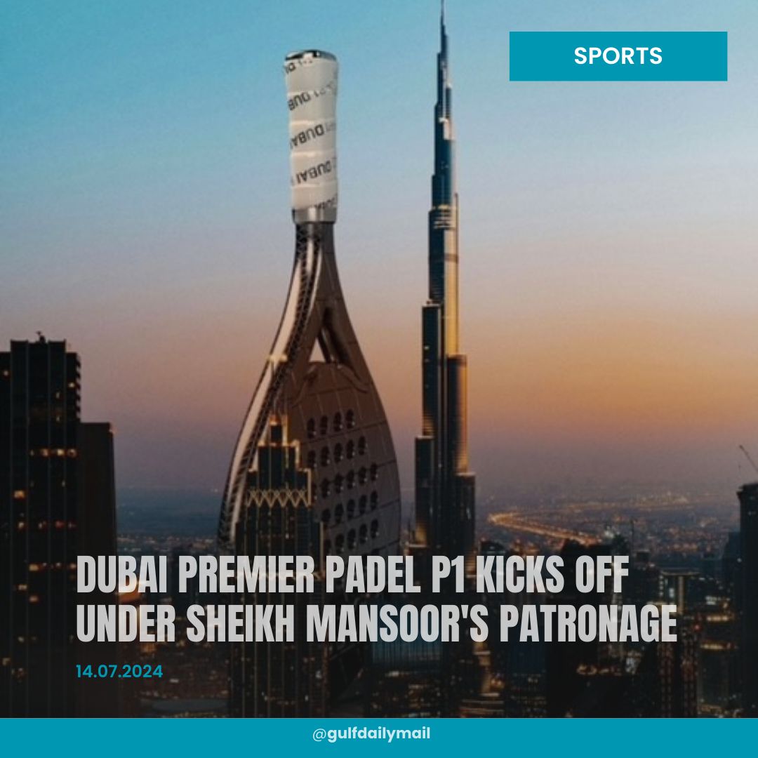 #Dubai Premier Padel P1 is coming to Dubai for the first time! Under the patronage of <a href="/sheikhmansoor/">Mansoor bin Mohammed</a>, the event will host 256 top players from around the globe. Don’t miss the action and the 1.89 million Dirhams prize pool! 🏆 #DubaiPadelP1 
gulfdailymail.com/dubai-premier-…