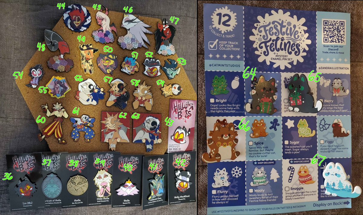 Rynndig's tweet photo. Updated clean out for July! Check 🧵 for pr1c3s and DM to inquire!
#HazbinHotelMerch #HelluvaBossMerch #HazbinHotel #HelluvaBoss #FNAFSunMoon #FestiveFelines #HazbinHotelTradingCards #HelluvaBossOzzie #HelluvaBozzStriker #HelluvaBossStella https://t.co/wayp9o58Or
