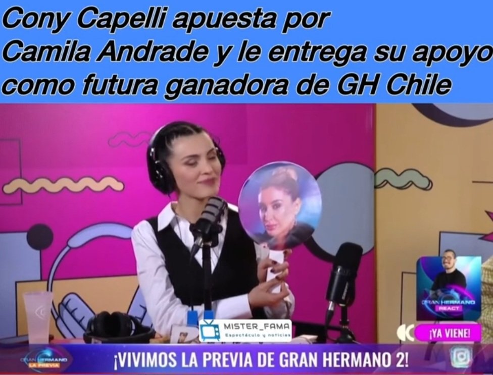 monebblu's tweet photo. Ahí quedó la feminista sorora llena de principios y valores, era obvio que dentro de gh vendió su discurso populista pa ganar y ahora resulta que apoya a patas negras, en fin espero se vaya luego la weona de la Cami
#GranHermanoCHV https://t.co/fhNCVUBfAX