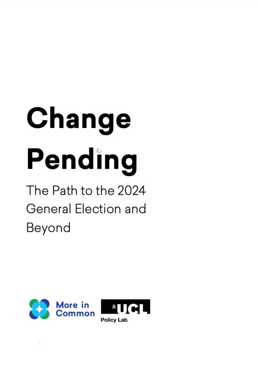 More important things first 🏴󠁧󠁢󠁥󠁮󠁧󠁿! But v.excited to launch our 10,000 person study with our friends <a href="/UCLPolicyLab/">UCL Policy Lab</a> tomorrow. It’s our attempt to tell the story of the 2024 election, but more important the type of change that can tackle the cynicism &amp; disillusionment that dominated it