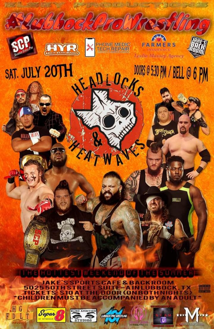 GameTimeLCMOX's tweet image. Don't miss a historic weekend for Lubbock,  TX and SCP Wrestling 

July 19th &amp;amp; July 20th

See you soon Lubbock 💪

#THATSGAME