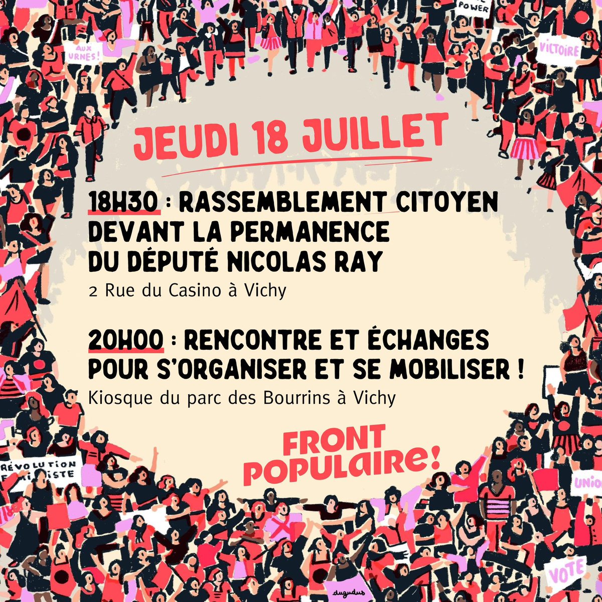NPA_03's tweet photo. #NouveauFrontPopulaire
#Vichy https://t.co/lK8pWLN2mh