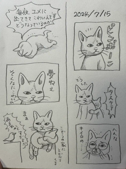 #ボリス絵日記 

続く悪夢 