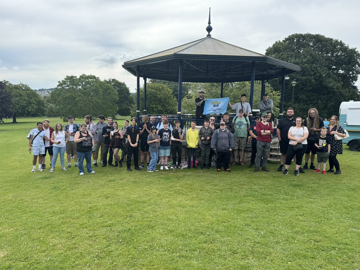 A big thank you to all the Trainers who participated in GO Fest 2024 in Newton Abbot over the weekend. #PokemonGO 
#PokemonGOFest2024 
#Ambassador #CommunityAmbassador