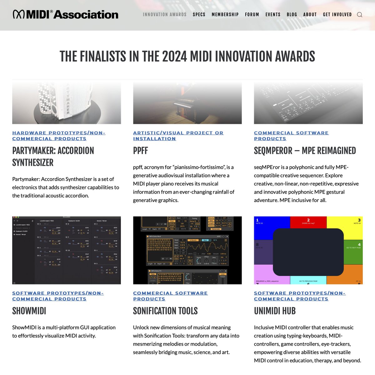 gbevin's tweet photo. Thanks so much for the support, #ShowMIDI is one of the 15 finalists in the 2024 MIDI Innovation Awards!
https://t.co/zZwFsGcEcx
#midi #innovation #mpe #MIDIInnovation https://t.co/zQ6dYK69jY