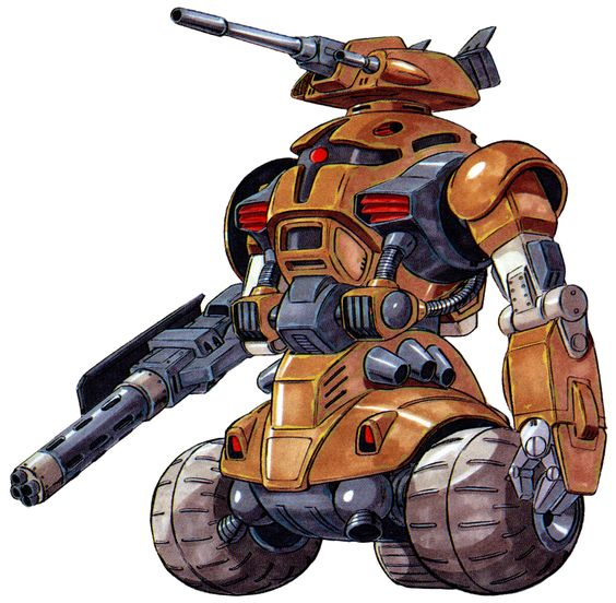 Made some modifications on the shoulder and now I've started thinking about the arm

My robot is heavily inspired by the T-400 terminator from the game The Terminator: Dawn of Fate

The robot will not have legs, instead it will have wheels like a The MS-12 Gigan (from Gundam)