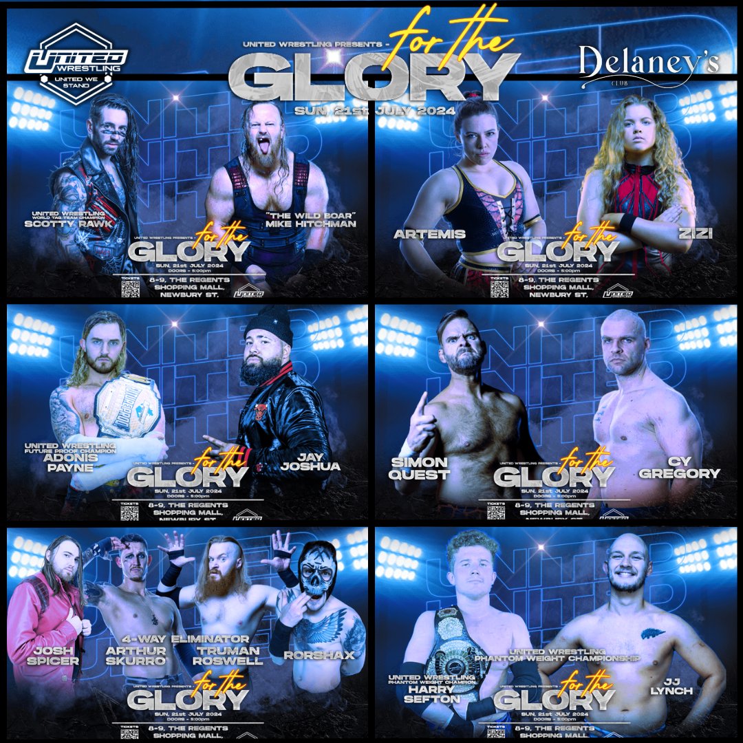 OfficialUWUK's tweet image. NEXT SUNDAY
FOR THE GLORY! 

Featuring stars from WWE and our new General Manager Channel 4s own and winner of the Underdog @_joshfoulds

Tickets on sale at Eventbrite.com 
eventbrite.co.uk/e/907459384447…

July 21st 
Doors open 5pm
Beer, food, raffle! 

#wantage #Oxfordshire